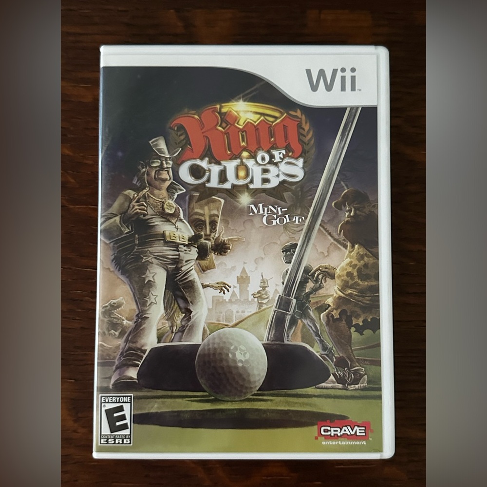 Mini-Golf King of Clubs for Nintendo Wii